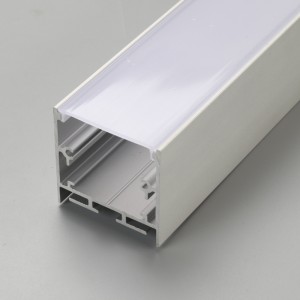 6063 loạt lớp mờ và trong suốt bao gồm hình chữ U và hình chữ V bằng nhôm LED