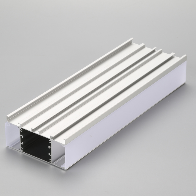 Bạc anodized 6063 T5 nhôm U hồ sơ cho ánh sáng LED