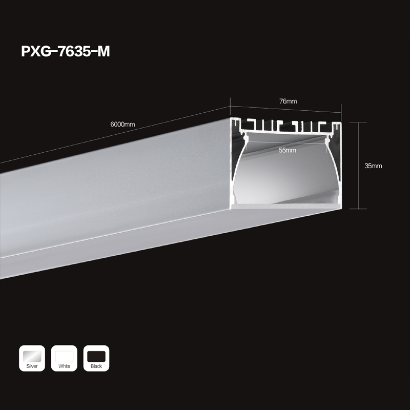 Trung Quốc nhà máy U hình U7635 đùn nhôm hồ sơ nhôm