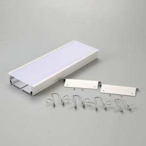 Đùn nhôm với bộ khuếch tán che phủ kênh nhôm cho dải LED