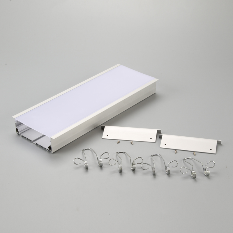 Đùn nhôm với bộ khuếch tán che phủ kênh nhôm cho dải LED