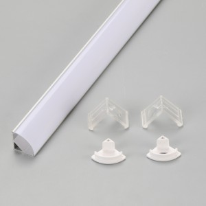 Chất lượng cao 6063 T5 V hình dạng 1616 nhôm ép đùn cho LED