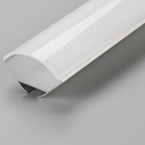 LED dải nhôm hình tam giác đùn với vỏ rõ ràng hoặc khuếch tán