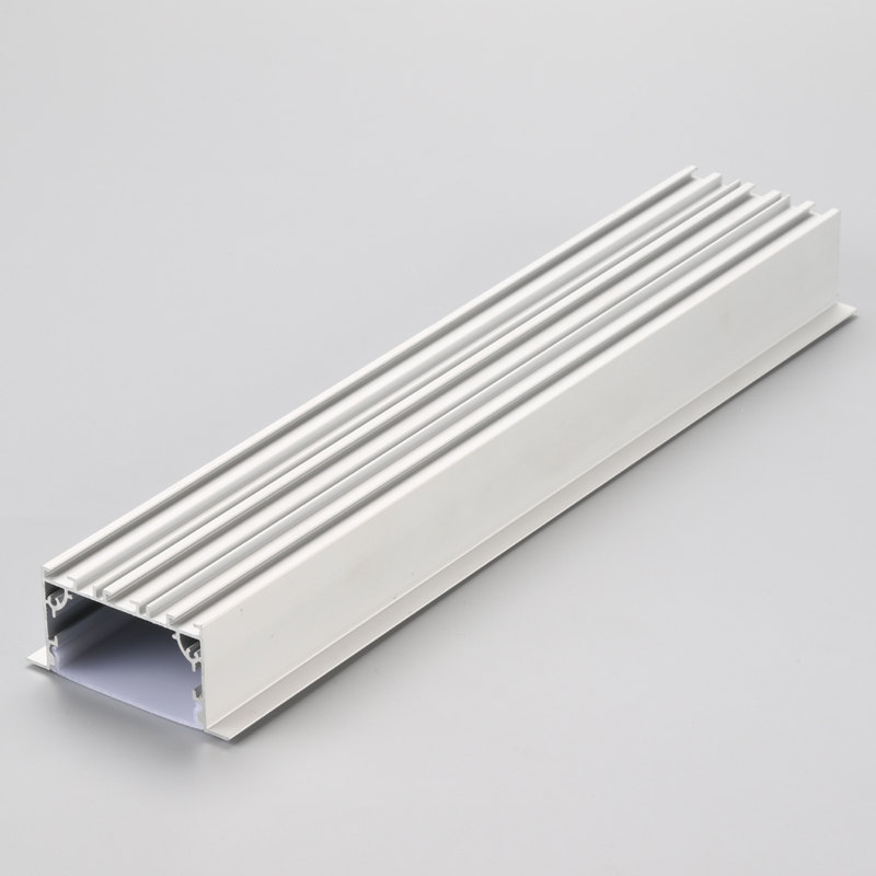 Bán nóng ép đùn kênh U đen bạc anodized khung nhôm dải nhôm