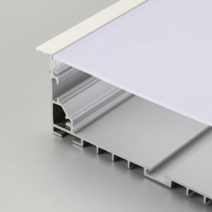 Hồ sơ nhôm LED với PC khuếch tán hình dạng phẳng