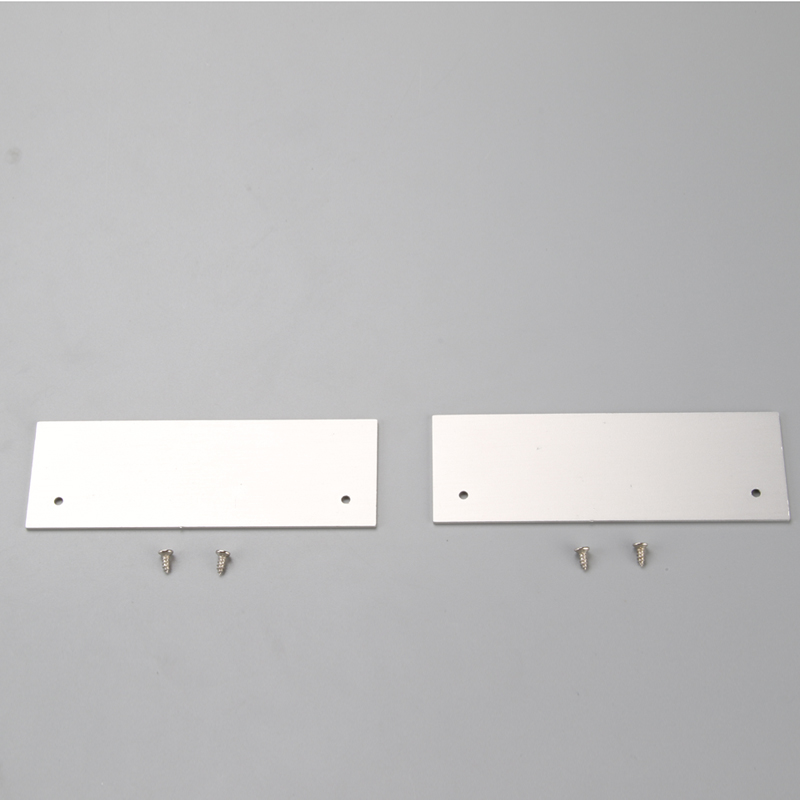 Hồ sơ nhôm nhôm với PC khuếch tán hình dạng phẳng cho dải LED