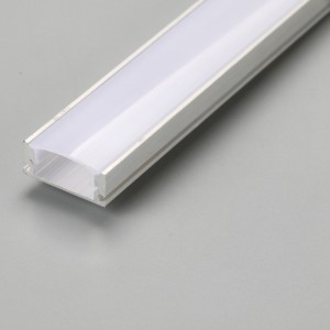 6063 U hình nhôm kênh LED đùn nhôm cho ánh sáng dải LED cứng hoặc cứng