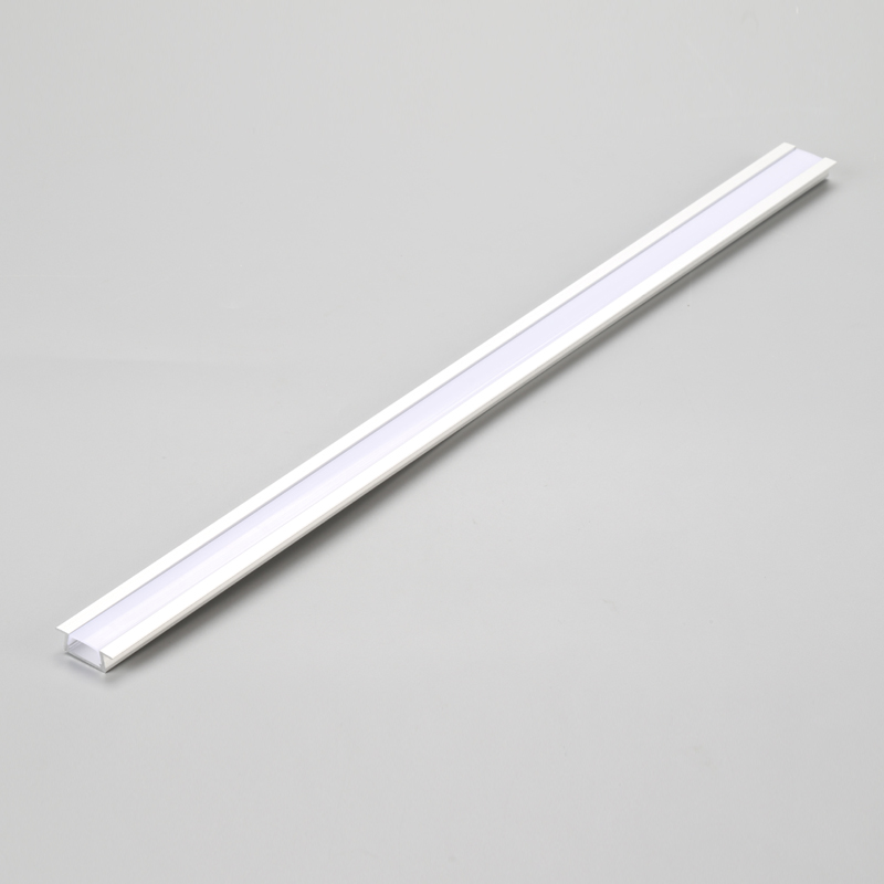 Cấu hình đèn LED lõm nhôm 1M cho đèn dải LED với chiều dài nắp tùy chỉnh
