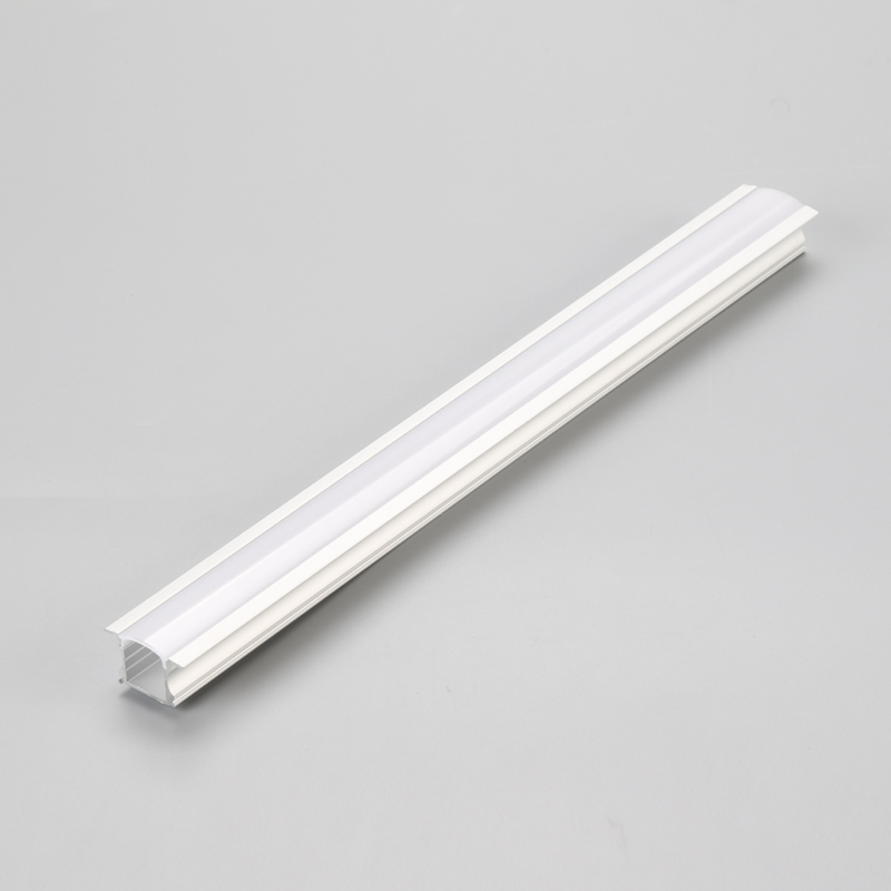 Lõm hồ sơ nhôm LED tuyến tính cho ánh sáng dải LED với clip mùa xuân