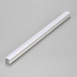 LED nhôm Alu hồ sơ linh hoạt cho tủ, dải nhôm ép đùn LED hồ sơ bề mặt gắn thanh ánh sáng tuyến tính