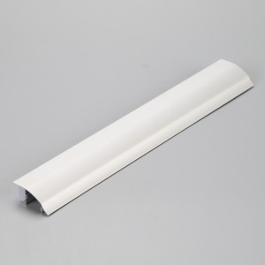 Kênh nhôm góc cho LED dải nhôm hồ sơ đùn nhôm tản nhiệt dải nhôm