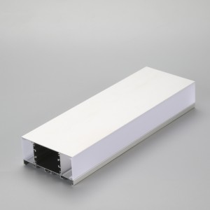 Bề mặt thiết kế mới gián tiếp chiếu sáng hồ sơ nhôm dải LED hồ sơ