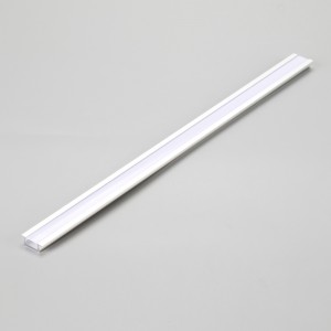 Milky nắp và kết thúc nhôm hồ sơ cho thanh ánh sáng LED