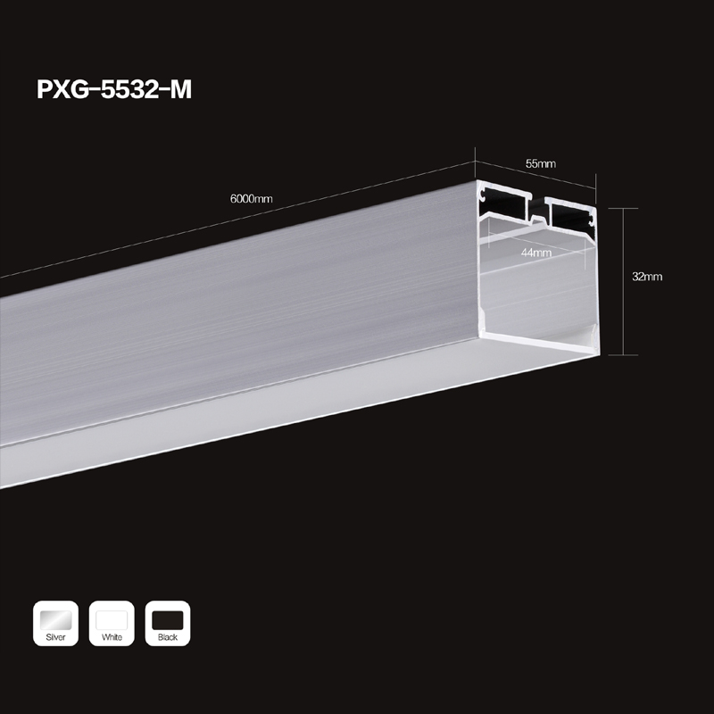 Giá tương ứng LED ánh sáng tuyến tính treo đèn trần nhà tuyến tính ánh sáng