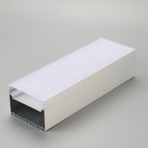 PC mờ che khung nhôm hồ sơ LED ánh sáng tuyến tính
