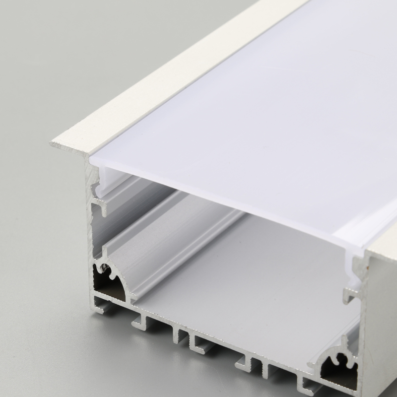 Vỏ tuyến tính LED chiếu sáng lõm LED dải nhôm hồ sơ