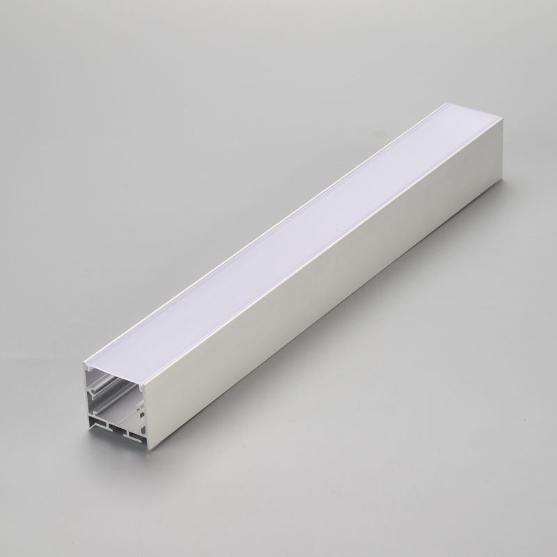 Hồ sơ nhôm bạc cho ánh sáng dải LED
